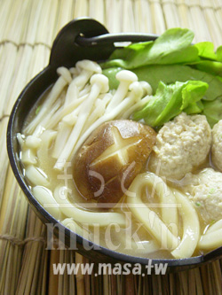 日本料理-雞肉丸子味噌烏龍麵,年菜食譜