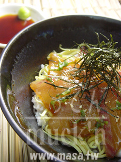 減肥食譜,壽司食譜- 午餐定食 Zuke(醃漬)鯛魚丼,年菜食譜