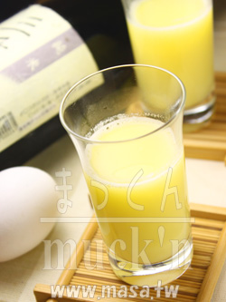日本料理食譜-緊急企画!! 小心流行感冒!! 日本の傳統風邪(感冒)飲料『卵酒』