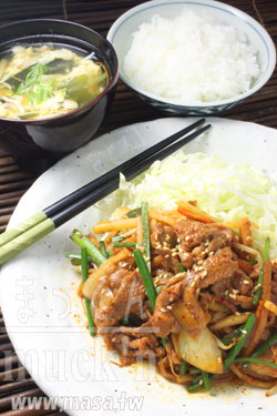 定食食譜,中餐食譜- MASA’S 商業套餐 豬肉泡菜&海苔芽清湯