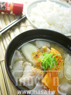 減肥食譜,日本料理,-再發現!減肥效果,豐富纖維日本家庭料理『豚汁』