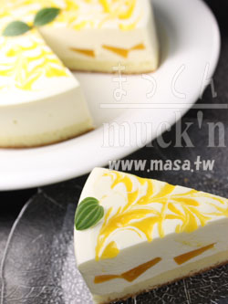 蛋糕食譜-季節の水果&乳酪蛋糕Rare cheese cake 