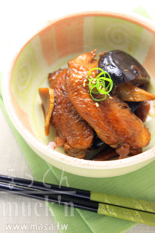 日本料理-和風“deboneable”照煮雞翅