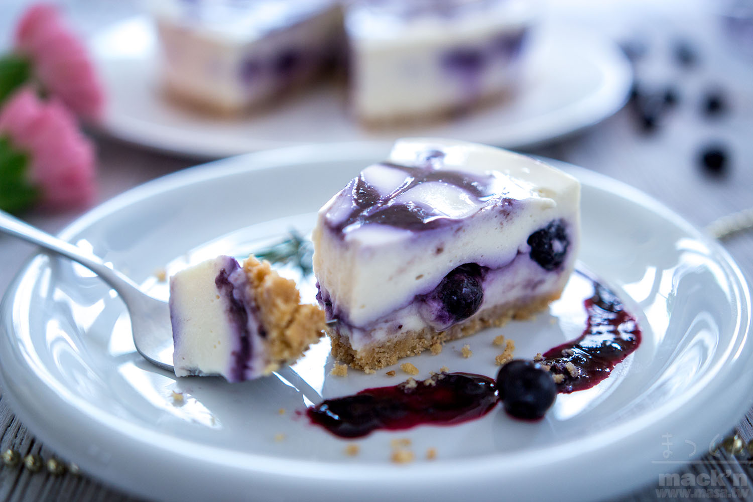 蛋糕食譜, 母親節禮物-豆腐藍莓乳酪蛋糕