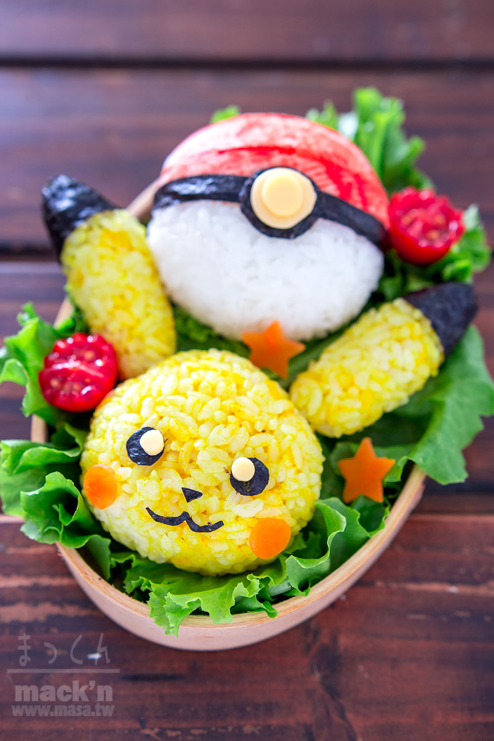 便當食譜-Kawaii Pokemon飯糰